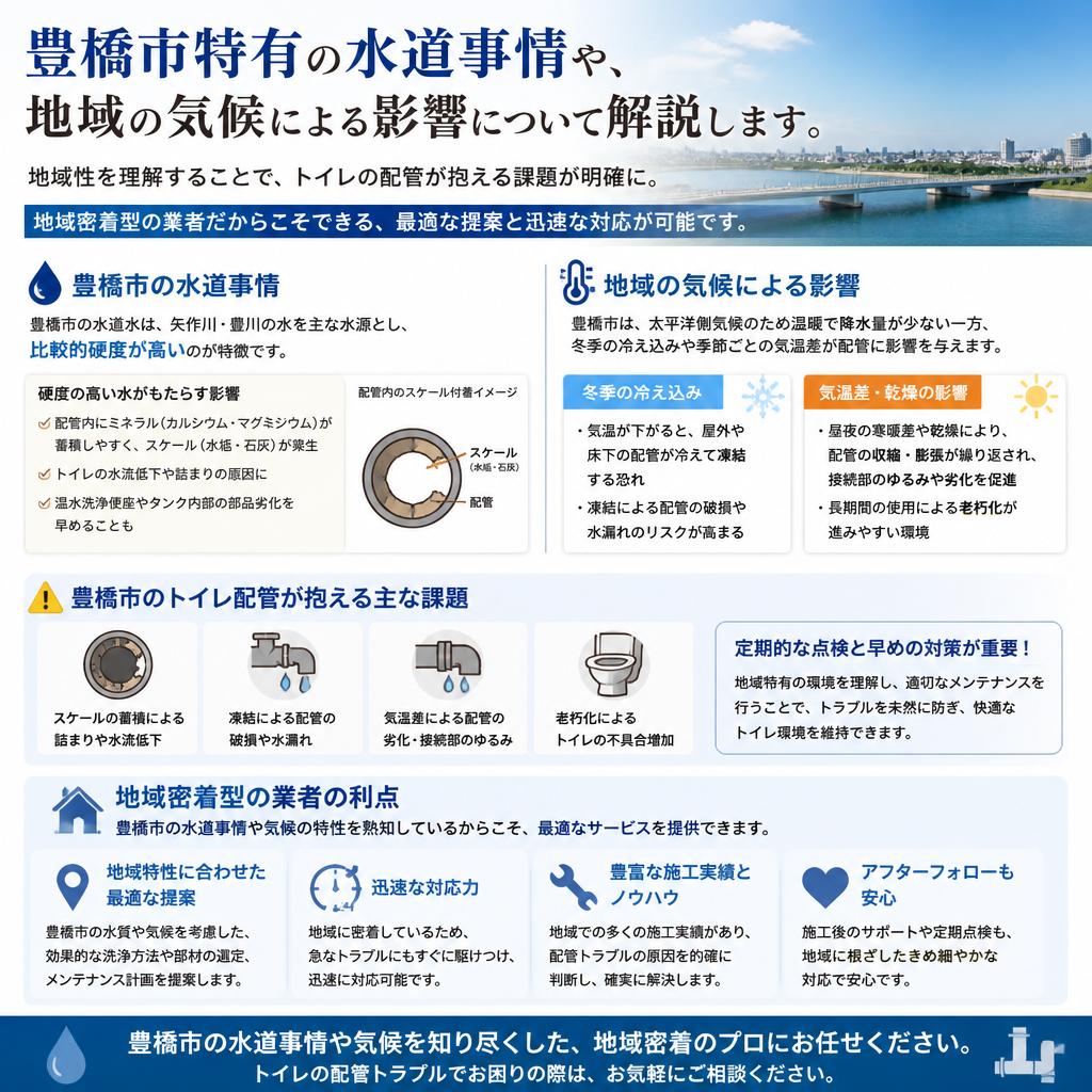 豊橋市ならではの水道事情