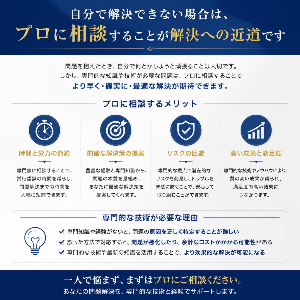 プロに頼む！トイレ修理のメリット