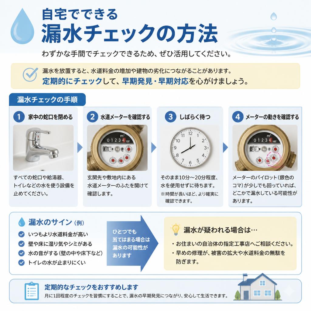 自宅でできる簡単なチェック方法