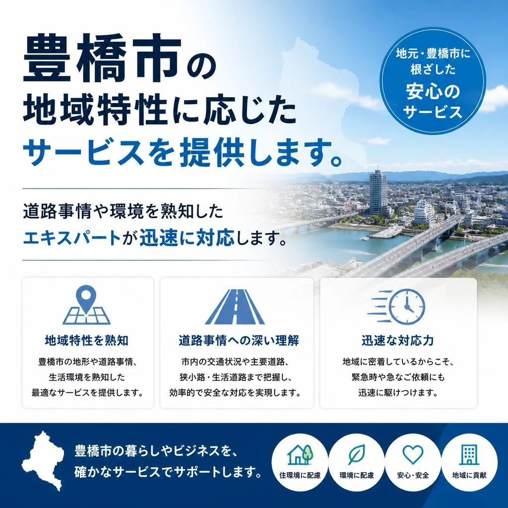 豊橋市の特性に応じた対応