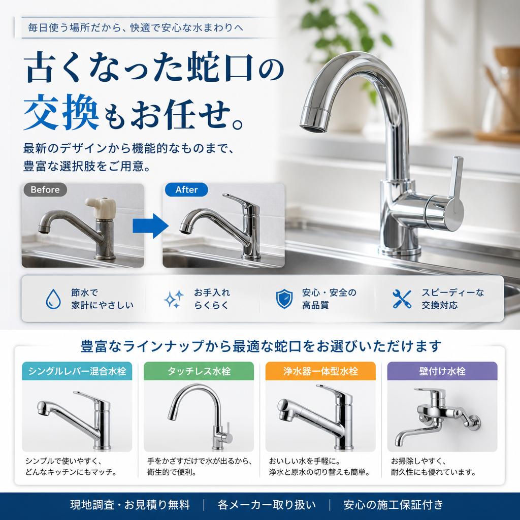 蛇口交換のプロフェッショナル