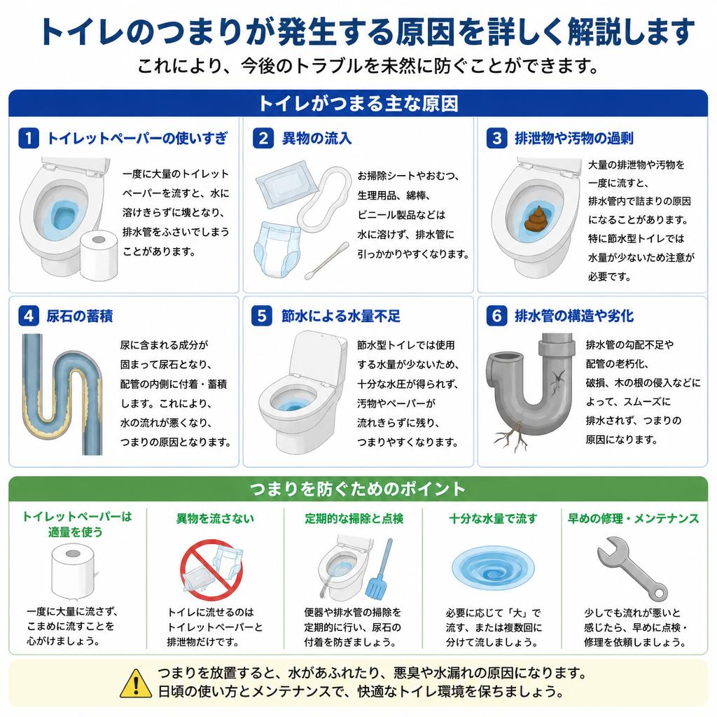 つまりの原因とは？