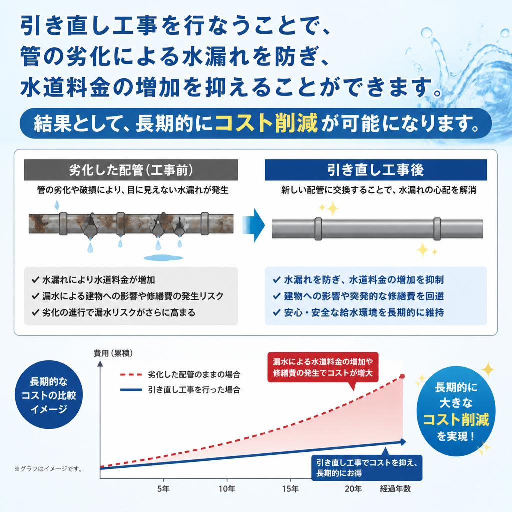 水道料金削減への効果