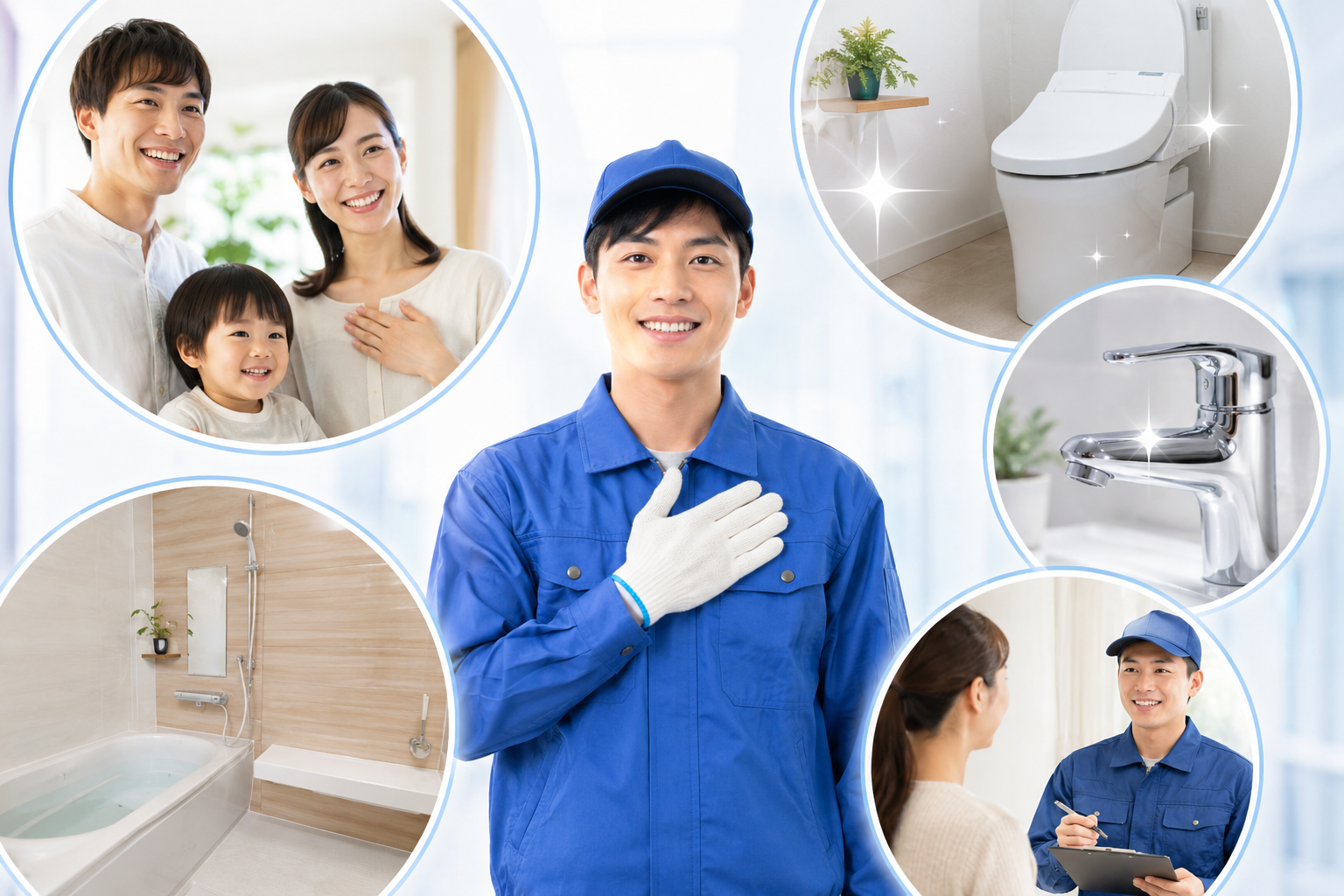 トイレ修理もお任せ