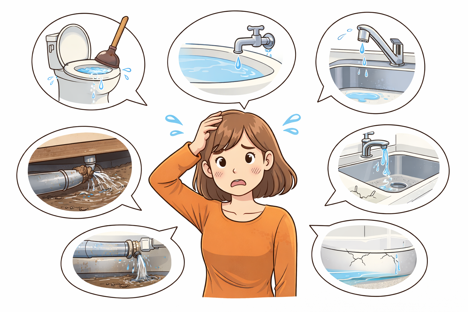 2. 豊川市の水道トラブルの原因