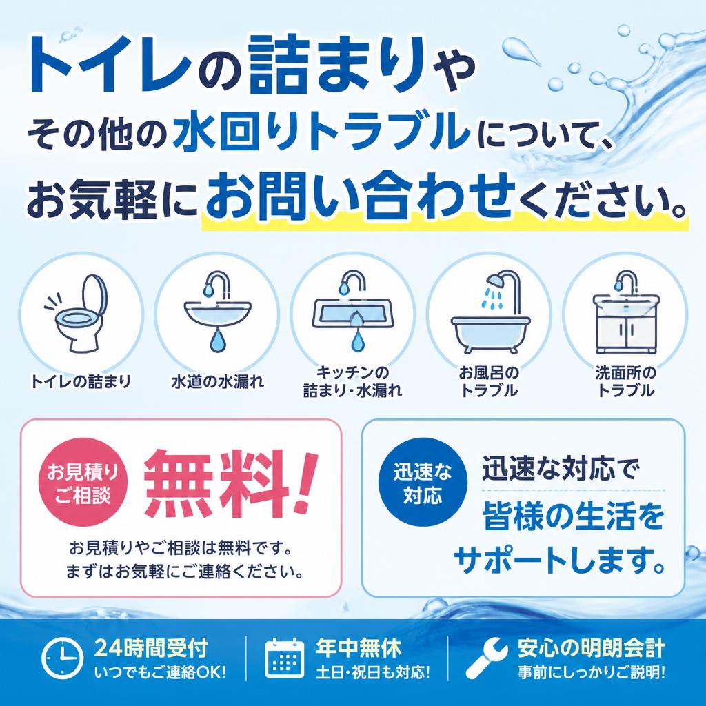 まずはお気軽にお問い合わせを！