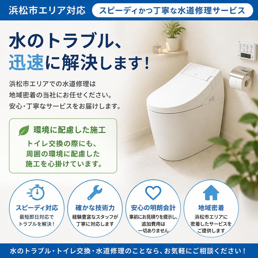浜松市の水道修理・交換サービス