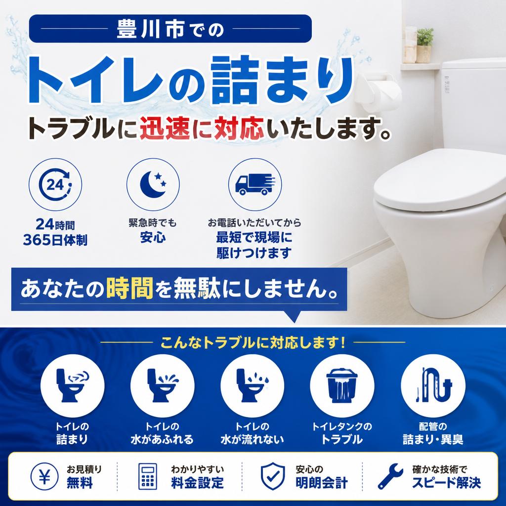 2. 迅速な対応でトイレトラブルを解決