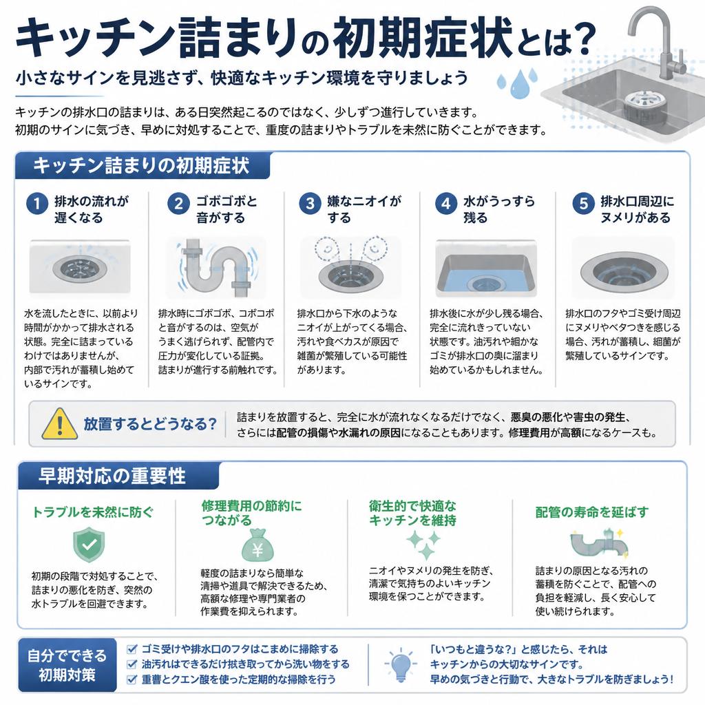 初期症状を見逃さない！