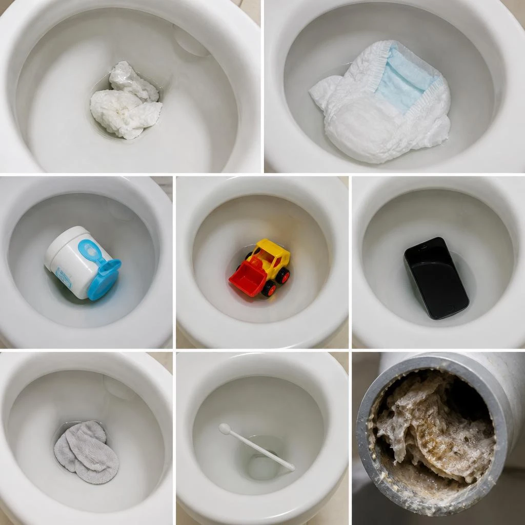 豊橋市におけるトイレ異物詰まりの事例