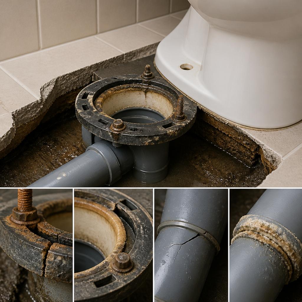 水漏れの主な原因
